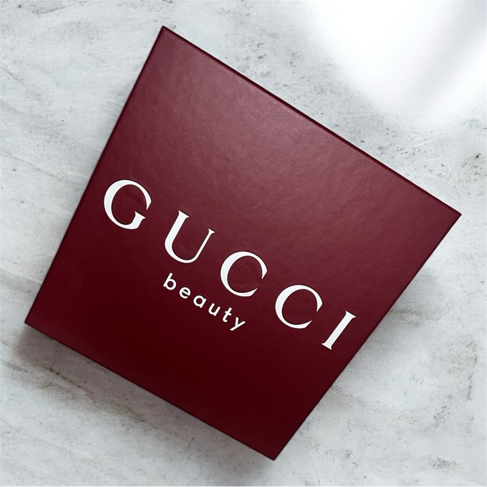 Gucci Beauty Burgundy Box